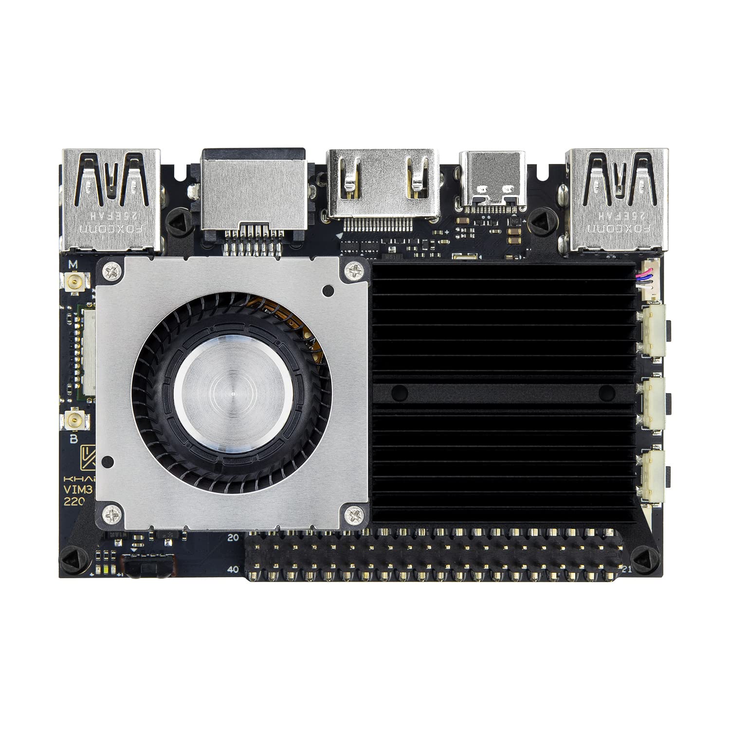 Amazon.co.jp: Khadas シングルボードコンピューター VIM3 Pro SBC